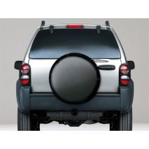 ΚΑΛΥΜΜΑ ΕΞΩΤΕΡΙΚΗΣ ΡΕΖΕΡΒΑΣ ΓΙΑ JEEP (PVC - ΑΔΙΑΒΡΟΧΟ - ΜΑΥΡΟ) - 74x23x232cm (M) Auto Moto Tyres 