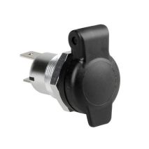 ΠΡΙΖΑ ΑΝΑΠΤΗΡΑ DIN ΑΛΟΥΜΙΝΙΟΥ ΜΕ ΚΑΠΑΚΙ 12/24V (ΑΡΣΕΝΙΚΟ: 3902.7) Auto Moto Tyres 
