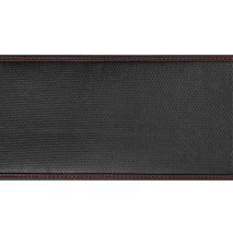 ΚΑΛΥΜΜΑ ΤΙΜΟΝΙΟΥ ΦΟΡΤΗΓΟΥ 44/46cm (M) SKIN-COVER ΜΑΥΡΟ ΜΕ ΚΟΚΚΙΝΗ ΡΑΦΗ ΕΛΑΣΤΙΚΟ 2mm ΠΑΧΟΣ Auto Moto Tyres 