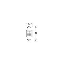 ΛΑΜΠΑΚΙ ΠΛΑΦΟΝΙΕΡΑΣ 12V 12x31mm 150lm ΛΕΥΚΟ MEGA-LED10 (ΔΙΠΛΗΣ ΠΟΛΙΚΟΤΗΤΑΣ- CAN-BUS) BLISTER 1ΤΕΜ. Auto Moto Tyres 