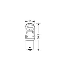 P21/5W 10-28V BAY15d CREE MEGA-LED 150LM ΔΙΑΘΛΑΣΗΣ ΠΟΡΤΟΚΑΛΙ (ΜΟΝΟΠΟΛΙΚΟ-ΠΑΡΑΚΕΝΤΡΟ) BLISTER 1ΤΕΜ. Auto Moto Tyres 