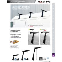 KIT ΑΚΡΑ (ΠΟΔΙΑ) ΓΙΑ ΝΕΡΟΧΥΤΗ VAN ΥΨΟΣ 16-21 cm ΓΙΑ ΜΠΑΡΕΣ NORDRIVE (ΓΙΑ ΜΙΑ ΜΠΑΡΑ) - 2 TEM. Auto Moto Tyres 