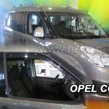 ΑΝΕΜΟΘΡΑΥΣΤΕΣ ΓΙΑ FIAT DOBLO 2010-2022 / OPEL COMBO D 2011-2018 ΖΕΥΓΑΡΙ ΑΠΟ ΕΥΚΑΜΠΤΟ ΦΙΜΕ ΠΛΑΣΤΙΚΟ HEKO - 2 ΤΕΜ. Auto Moto Tyres 