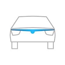 ΑΝΕΜΟΘΡΑΥΣΤΗΣ ΚΑΠΩ ΑΥΤΟΚΙΝΗΤΟΥ ΓΙΑ SKODA SUPERB 3 2015+ ΑΠΟ ΕΥΚΑΜΠΤΟ ΦΙΜΕ ΠΛΑΣΤΙΚΟ HEKO - 1 ΤΕΜ. Auto Moto Tyres 