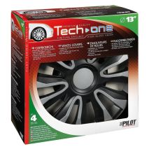 ΤΑΣΙΑ AVALONE SILVER BLACK 13 INCH ΑΣΗΜΙ/ΜΑΥΡΟ ΣΕΤ Auto Moto Tyres 