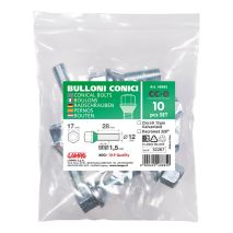 ΜΠΟΥΛΟΝΙΑ ΚΩΝΙΚΑ CC0 12χ1,50 28mm (17) ΣΑΚΟΥΛΑ 10ΤΕΜ. Auto Moto Tyres 