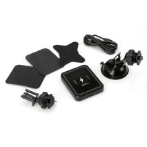 ΒΑΣΗ ΚΙΝΗΤΟΥ ΜΑΓΝΗΤΙΚΗ ΜΕ ΑΣΥΡΜΑΤΗ ΦΟΡΤΙΣΗ 10WMAX ΤΑΜΠΛΟ/ΤΖΑΜΙ/ΑΕΡΑΓΩΓΟ + ΘΥΡΑ TYPE C​ LAMPA  - 1 TEM. Auto Moto Tyres 