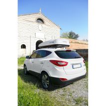 ΜΠΑΓΚΑΖΙΕΡΑ ΟΡΟΦΗΣ NORDRIVE BOX 530 LT ΛΕΥΚΗ ΜΕ ΓΥΑΛΙΣΤΕΡΗ ΥΦΗ - 1 ΤΕΜ. Auto Moto Tyres 