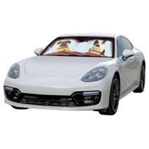 ΕΣΩΤΕΡΙΚΗ ΗΛΙΟΠΡΟΣΤΑΣΙΑ ΠΑΡΜΠΡΙΖ PREMIUM TWO DOGS (68 Χ 147 cm) Auto Moto Tyres 