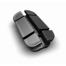 ΣΕΤ ΚΛΙΠ ΣΙΛΙΚΟΝΗΣ ΑΥΤΟΚΟΛΛΗΤΑ ΓΙΑ ΚΑΛΩΔΙΑ (2 ΜΟΝΑ ΚΑΙ 1 ΔΙΠΛΟ) - 3 ΤΕΜ. Auto Moto Tyres 