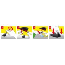 ΚΕΡΑΙΑ ΚΑΡΧΑΡΙΑΣ ΜΑΥΡΗ AM/FM ΚΟΥΦΙΑ (ΚΑΝΟΝΙΚΗ ΑΝΤΑΛΛΑΚΤΙΚΗ) 70x146x65mm 5+6mm Auto Moto Tyres 