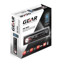 ΡΑΔΙΟ GEAR GR-3251 CD/FM/USB/SD/MP3 4x60W GEAR ΜΕ REMOTE CONTROL (ΚΟΚΚΙΝΟΣ ΦΩΤΙΣΜΟΣ) Auto Moto Tyres 