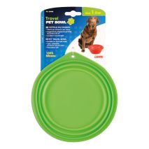 ΤΑΪΣΤΡΑ/ΜΠΟΛ ΤΑΞΙΔΙΟΥ PET TRAVEL BOWL 1000 ml ΓΙΑ ΣΚΥΛΟΥΣ/ΓΑΤΕΣ/ΚΑΤΟΙΚΙΔΙΑ ΖΩΑ (ΣΙΛΙΚΟΝΗ/ΔΙΑΦΟΡΑ ΧΡΩΜΑΤΑ) Auto Moto Tyres 