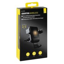 ΒΑΣΗ ΚΙΝΗΤΟΥ ΑΕΡΑΓΩΓΟΥ GRAVITON ΜΕ ΑΣΥΡΜΑΤΟ ΦΟΡΤΙΣΤΗ 10W/ USB-C 55-85mm ΓΙΑ ΚΙΝΗΤΑ ΜΕ ΕΠΑΓΩΓΙΚΗ ΦΟΡΤΙΣΗ LAMPA - 1 ΤΕΜ. Auto Moto Tyres 