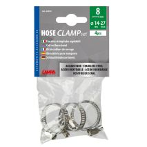 ΚΟΛΙΕΔΕΣ ΣΦΙΓΚΤΗΡΕΣ ΥΨΟΥΣ 8mm & ΔΙΑΜΕΤΡΟΥ 14>27mm ΑΠΟ ΑΝΟΞΕΙΔΩΤΟ ΑΤΣΑΛΙ 4 ΤΕΜ Auto Moto Tyres 