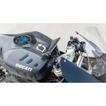 Βάση Στήριξης Κινητού Panigale της σειράς Titan Optiline για τις Βίδες στην Μίζα στο Τιμόνι Μηχανής Panigale 899, 959, V2, 1199, 1299, V4 με σύστημα Duolock, συμβατή με Θήκες ή Αντάπτορες Κινητού Optiline Auto Moto Tyres 