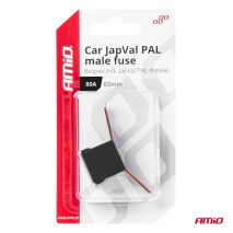 ΑΣΦΑΛΕΙΑ JapVal PAL ΑΡΣΕΝΙΚΗ 62mm 80A ΣΕ ΜΑΥΡΟ ΧΡΩΜΑ AMIO - 1 Τεμ. Auto Moto Tyres 