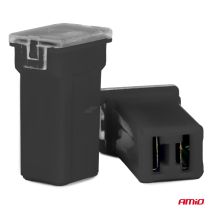 ΑΣΦΑΛΕΙΕΣ JapVal PAL ΜΙΝΙ 17mm ΘΗΛΥΚΕΣ 80A ΣΕ ΜΑΥΡΟ ΧΡΩΜΑ AMIO - 2 Τεμ. Auto Moto Tyres 