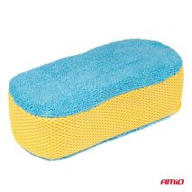 ΣΦΟΥΓΓΑΡΙ ΠΛΥΣΙΜΑΤΟΣ ΜΙΚΡΟΦΙΜΠΡΑ 2in1 23x10x6cm AMIO - 1 Τεμ. Auto Moto Tyres 