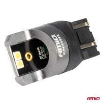 ΛΑΜΠΑΚΙΑ W21/5W 7443 12/24V 6.000K 4xSMD LED CAN-BUS ΛΕΥΚΟ PRO SERIES AMIO - 2 Τεμ. Auto Moto Tyres 