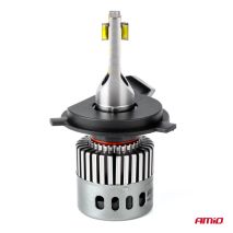 ΛΑΜΠΕΣ H4 9>16V 6.000K 5.400lm 60W K3 SERIES LED CAN-BUS (ΜΕ ΨΥΚΤΡΑ) AMIO - 2 Τεμ. Auto Moto Tyres 