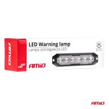 ΣΤΡΟΜΠΟ 12/24V 6xSMD LED 18W (6x3W) R65 R10 IP68 IP6K9K 122x30mm ΑΜΙΟ - 1 ΤΕΜ. Auto Moto Tyres 