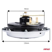 ΚΟΡΝΑ ΑΥΤΟΚΙΝΗΤΟΥ/ΤΡΑΚΤΕΡ 12V 110db  ΑΜΙΟ - 1 ΤΕΜ. Auto Moto Tyres 