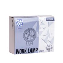 ΠΡΟΒΟΛΕΑΣ ΕΡΓΑΣΙΑΣ 12-30V 54W 47XSMD LED max1100lm ΔΙΑΜΕΤΡΟΣ:10cm COMBO ΣΤΡΟΓΓΥΛΟΣ ECONO M-TECH -1 ΤΕΜ. Auto Moto Tyres 