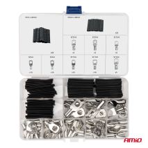 ΣΥΝΔΕΣΜΟΙ ΚΑΛΩΔΙΩΝ & ΘΕΡΜΟΣΥΣΤΕΛΛΟΜΕΝΟΙ ΣΩΛΗΝΕΣ ΣΕΤ ΔΙΑΦΟΡΑ ΜΕΓΕΘΗ AMIO - 140 τεμ. Auto Moto Tyres 