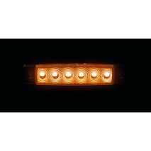 ΦΩΣ ΟΓΚΟΥ 9>32V 6 LED ΠΟΡΤΟΚΑΛΙ ΧΡΩΜΑ 95,6x19,8mm ΜΕ ΕΓΚΡΙΣΗ ΤΥΠΟΥ E148 LAMPA -  20 Τεμ. Auto Moto Tyres 
