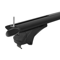 ΜΠΑΡΕΣ ΑΛΟΥΜΙΝΙΟΥ SONIC BLACK XL 130cm ΣΕ ΜΑΥΡΟ ΧΡΩΜΑ ΓΙΑ ΟΡΟΦΗ ΜΕ FLUSH ΚΑΙ RAISED RAILS MENABO - 2 ΤΕΜ. Auto Moto Tyres 