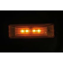 ΦΩΣ ΟΓΚΟΥ ΦΟΡΤΗΓΟΥ 4LED ΠΟΡΤΟΚΑΛΙ 24V 103mm LA3 - 1 ΤΕΜ. Auto Moto Tyres 