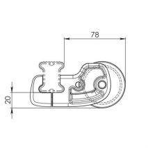 ROLLER ΓΙΑ ΜΠΑΡΕΣ ΜΑΥΡΕΣ Κ-0 L64CM Auto Moto Tyres 