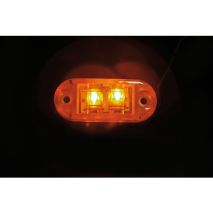 ΦΩΣ ΦΟΡΤΗΓΟΥ 2LED ΠΟΡΤΟΚΑΛΙ 24V 72mm Auto Moto Tyres 