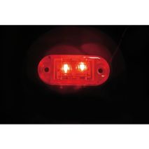 ΦΩΣ ΦΟΡΤΗΓΟΥ 2LED ΚΟΚΚΙΝΟ 24V 72mm Auto Moto Tyres 