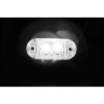 ΦΩΣ ΦΟΡΤΗΓΟΥ 2LED ΛΕΥΚΟ 24V 72mm Auto Moto Tyres 