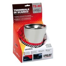 ΑΚΡΟ ΕΞΑΤΜΙΣΗΣ TS-40 Φ 38-49mm - ΣΤΡΟΓΓΥΛΟ ΛΟΞΟ Auto Moto Tyres 
