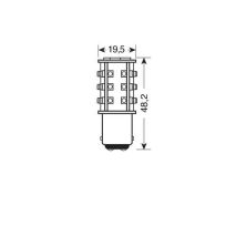P21/5W 24/28V BAY15D HYPER-LED39 Auto Moto Tyres 