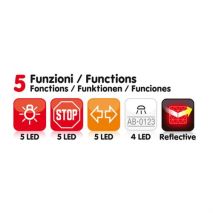 Φανάρι Τρέιλερ Πίσω με 14LED 12V 1τεμ. Auto Moto Tyres 