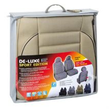 Καλύμματα Καθισμάτων DE-LUXE SPORT EDITION 2τεμ. Μπεζ Auto Moto Tyres 