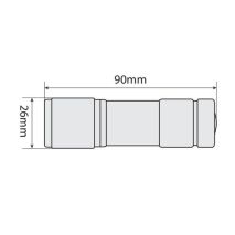 Φακός TOURING 9LED 1200MCD 90x26mm Auto Moto Tyres 