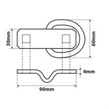 ΒΑΣΕΙΣ ΔΕΣΙΜΑΤΟΣ G-3 800kg ΦΟΡΤΙΟΥ ΚΑΙ 2400kg ΑΝΤΟΧΗΣ ΠΙΕΣΗΣ 2ΤΕΜ. Auto Moto Tyres 