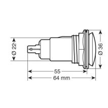 ΠΡΙΖΑ ΑΝΑΠΤΗΡΑ ΑΔΙΑΒΡΟΧΗ ΜΕ ΚΑΠΑΚΙ 12/24V 10A Auto Moto Tyres 