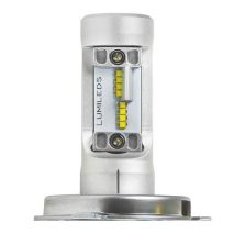 H4 10-30V 6.500K 4.000lm 25W P43t HALO LED 16LED ZES CHIPS 1ΤΕΜ. Auto Moto Tyres 