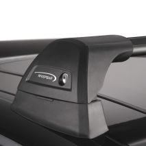 ΜΠΑΡΕΣ ΟΡΟΦΗΣ ΑΛΟΥΜΙΝΙΟΥ FLUSH BAR STANDARD YAKIMA 95 cm (ΜΑΥΡΟ ΧΡΩΜΑ/ΜΕ ΚΛΕΙΔΑΡΙΕΣ) ΓΙΑ ΟΛΕΣ ΤΙΣ ΟΡΟΦΕΣ - 2 ΤΕΜ. Auto Moto Tyres 