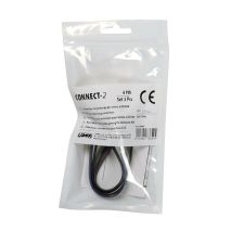 ΑΝΤΑΛΛΑΚΤΙΚΗ ΦΙΣΑ CONNECT-2 ΜΕ 4 PIN ΓΙΑ ΤΑΙΝΙΑ LED RGB 16cm 3 ΤΕΜ. Auto Moto Tyres 