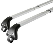 ΜΠΑΡΑ SNAP-FIT ΑΛΟΥΜΙΝΙΟΥ ΤΗΛΕΣΚΟΠΙΚΗ 2 100-136cm ΜΕ ΚΛΕΙΔΙ ΠΛΗΡΕΣ ΣΕΤ ΜΕ ΠΟΔΙΑ 2ΤΕΜ. (ΤΥΠΟΥ SW) Auto Moto Tyres 