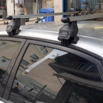 KIT ΜΕ ΜΠΑΡΕΣ ΟΡΟΦΗΣ ΓΙΑ TOYOTA COROLLA HTB 5D 1997-2001 ΑΛΟΥΜΙΝΙΟΥ TEMA MENABO (AL1-3360-FIX026G)-2 ΤΕΜ. Auto Moto Tyres 