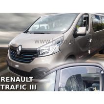 ΑΝΕΜΟΘΡΑΥΣΤΕΣ ΓΙΑ FIAT TALENTO 2016+ / OPEL VIVARO 2 2014-2019 / RENAULT TRAFIC 3 2014+ ΚΟΝΤΟ ΖΕΥΓΑΡΙ VAN ΑΠΟ ΕΥΚΑΜΠΤΟ ΦΙΜΕ ΠΛΑΣΤΙΚΟ HEKO - 2 ΤΕΜ. Auto Moto Tyres 