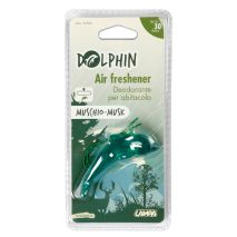 ΑΡΩΜΑΤΙΚΟ ΑΕΡΑΓΩΓΟΥ DOLPHIN MUSK ΠΡΑΣΙΝΟ ΧΡΩΜΑ 13gr LAMPA - 1 ΤΕΜ Auto Moto Tyres 
